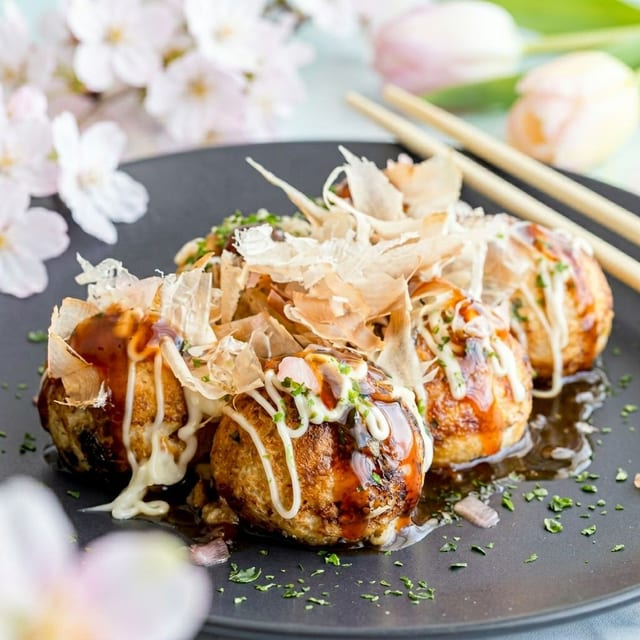 Takoyaki.