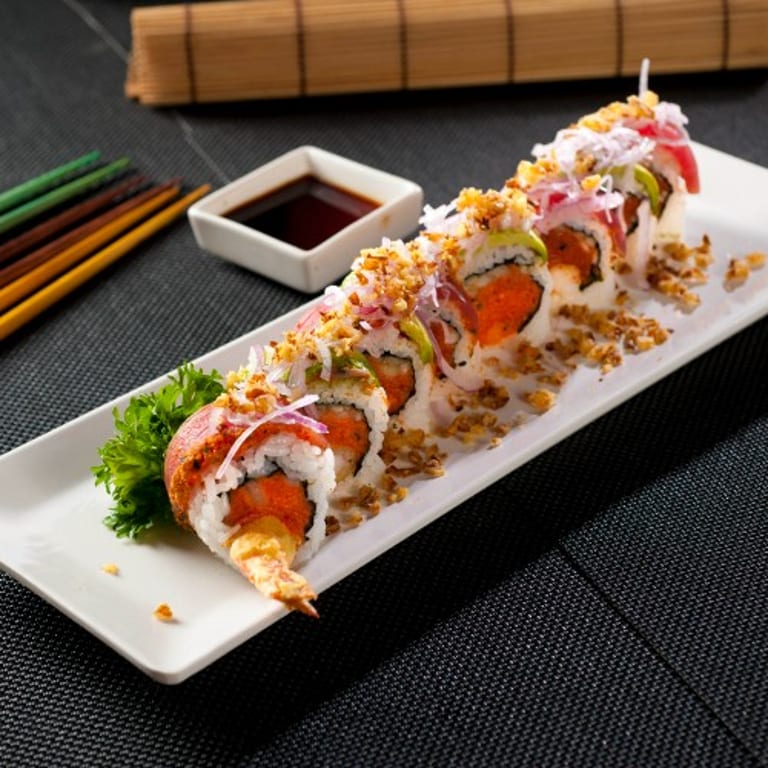 Savor our spider roll